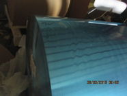 Legierung 8011, Stärke-blauer hydrophiler Aluminiumflossen-Streifen des Temperament-H22 0.12MM für Wärmetauscher-Spule, Kondensator-Spule